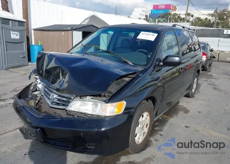 2004 Honda Odyssey Ex-L from USA, damaged, VIN 5FNRL18074B076928